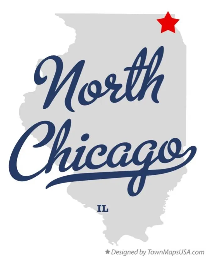 North Chicago area map. Open the official interactive ward map to confirm Second Ward boundaries.